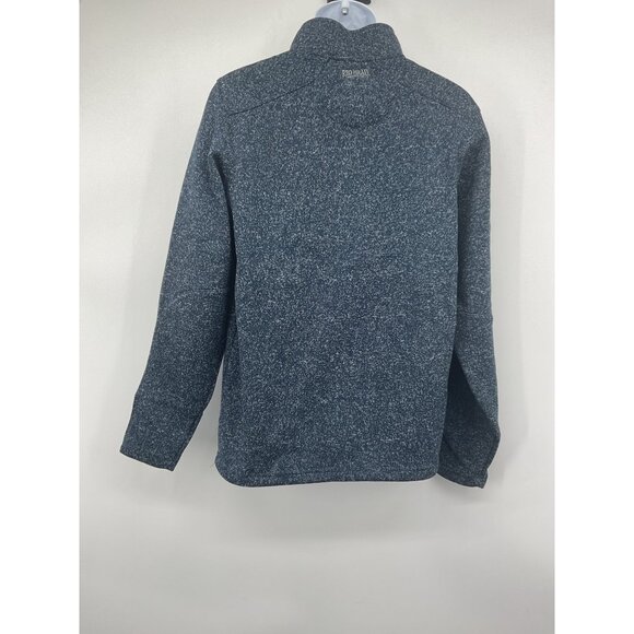 Red Head Brand Co. Blue Half Button Pullover Sweater Medium - Picture 2 of 8